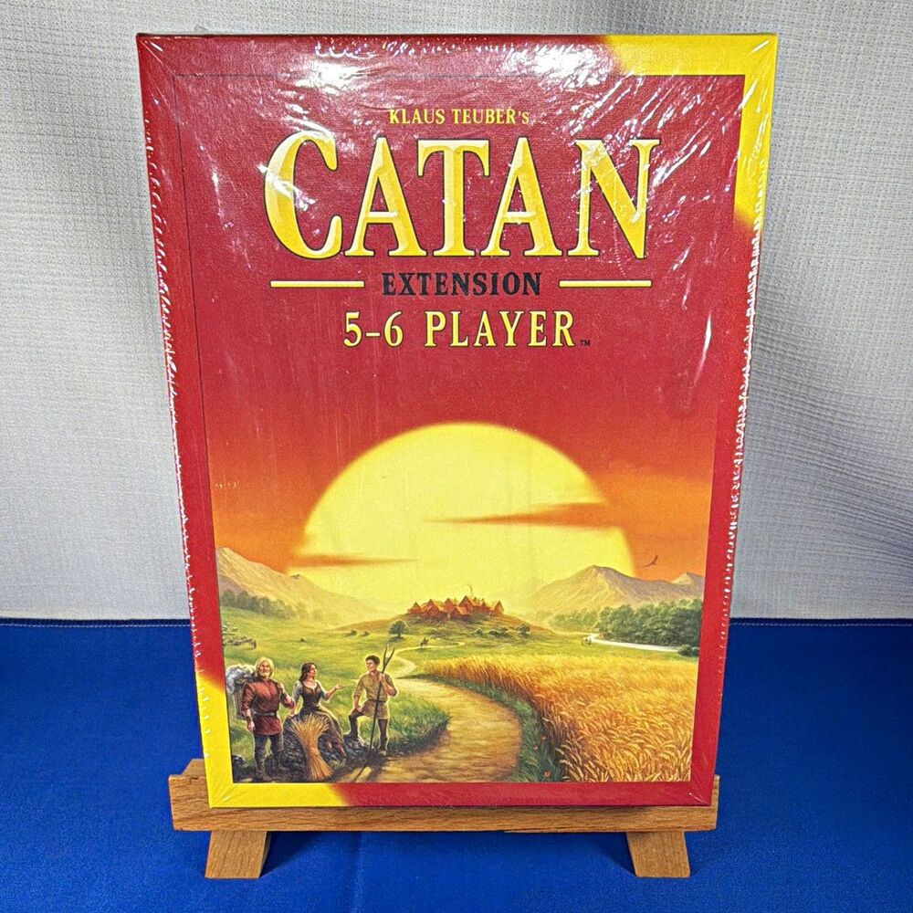 Catan 5-6 Player Extension 5th Edition Strategy Board Game New Factory Sealed
